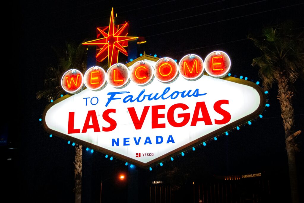 Las Vegas sign in USA