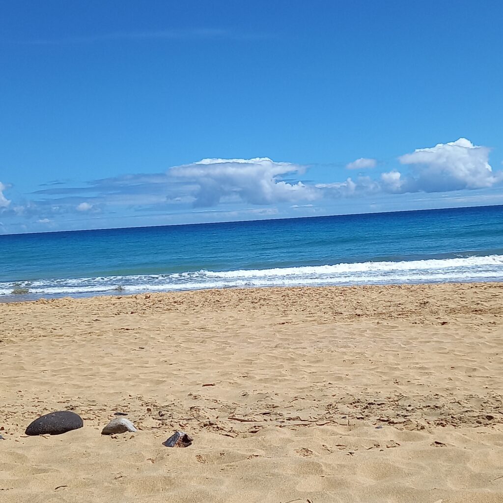 Sandy Beach in Porto Santo, Portugal