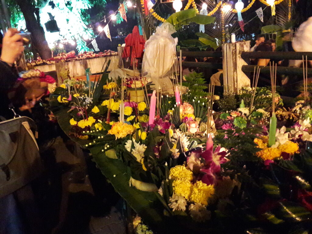 Scenes from lantern festival in Chiang Mai