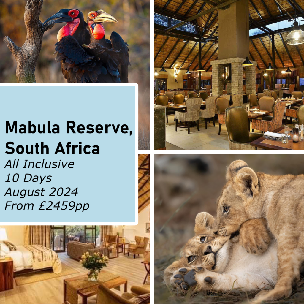 South Africa Mabula Reserve package holiday